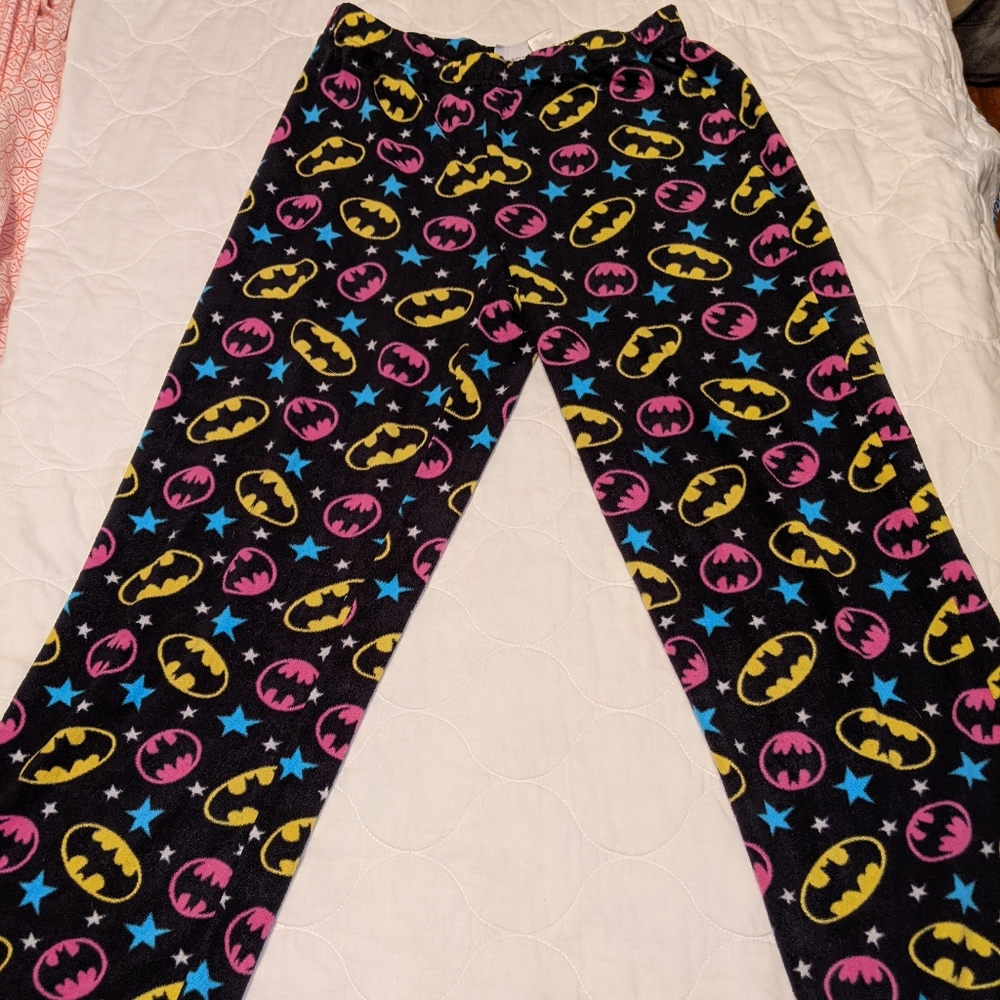 Batgirl fleece Pajama pants